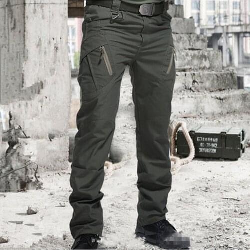 Tactical Pants Men Military Multiple Pocket Trousers Men Outdoor Sports Hiking Trekking Sweatpants Plus Size 5xl Straight Pants