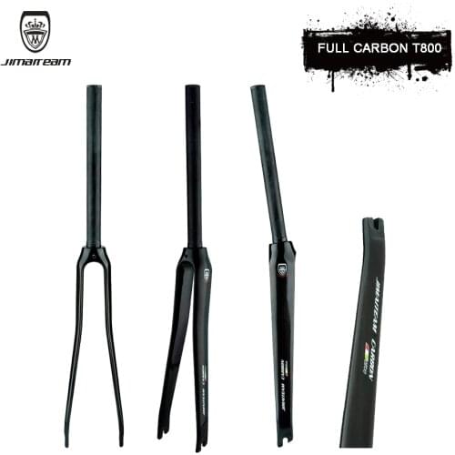 JIMAITEAM Bicycle Front Fork Mountain Bike Front Fork Road Bike Front Fork Carbon Fiber Front Fork Bicycle Accessories