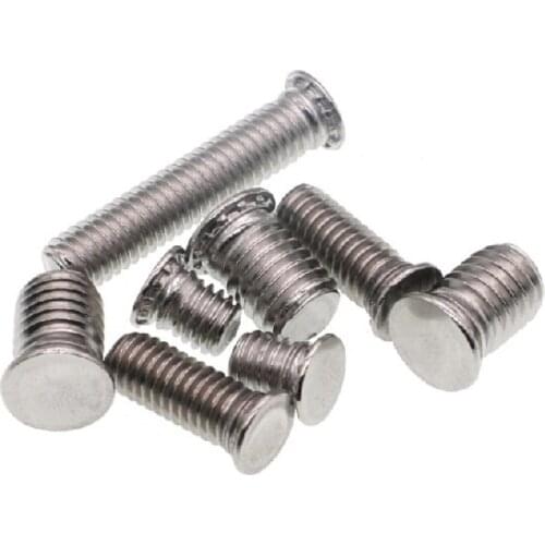Riveting screws authentic 304 platen screw riveting bolt stainless steel riveting screw PEM rivet FHS M2 M2.5 M3 M4 M5 M6 M8 M10