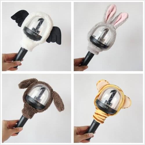 1pcs Kpop Plush Lamp Cover for Wanna One Light stick Light Protect Cover