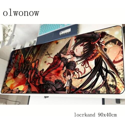 DATE A LIVE pad mouse computer gamer High quality mouse pad 900x400x3mm padmouse big mousepad ergonomic gadget office desk mats