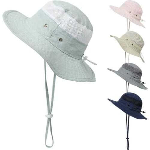 Children Girls Floppy Wide Brim Big Felt Hat Outdoor Beach Hat Sun Hat