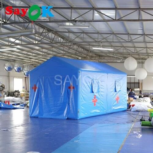 Customized Airtight Inflatable Emergency Tent Inflatable Medical Tent for First Aid Patients Treatment