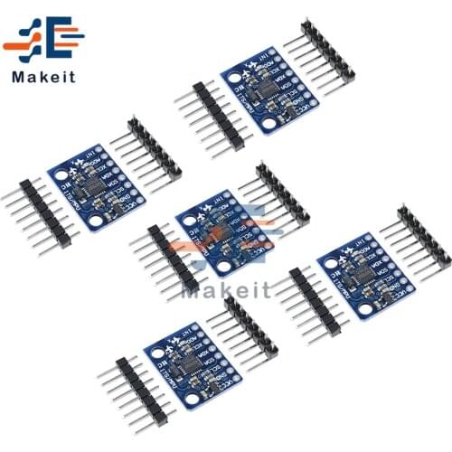 5Pcs GY-521 GY521 MPU-6050 MPU6050 3 Axis Analog Gyroscope Sensor Accelerometer Compatible Module IIC I2C Interface for Arduino