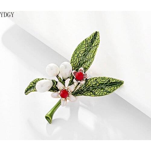 YDGY Fashion Creative Flower and Plant Brooch