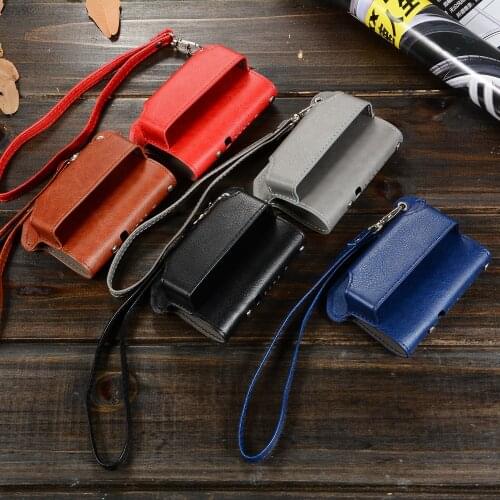 Fashion Flip Double Book Cover For IQOS 2.4 Plus Case Pouch Bag Holder Cover Wallet Leather Case For Iqos Case