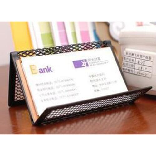 Desk office supplies barbed wire name card planes household goods rust - proof card holder card box