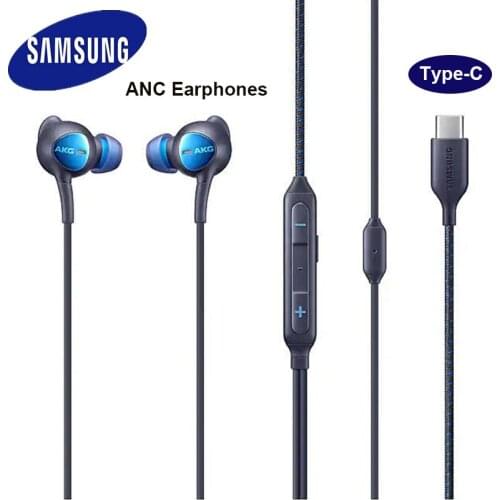 Samsung AKG Type-c ANC In-ear Earphones With Mic Wire Headset For Galaxy Samsung S10 S20 + S21 Note10 Huawei Xiaomi Smartphone