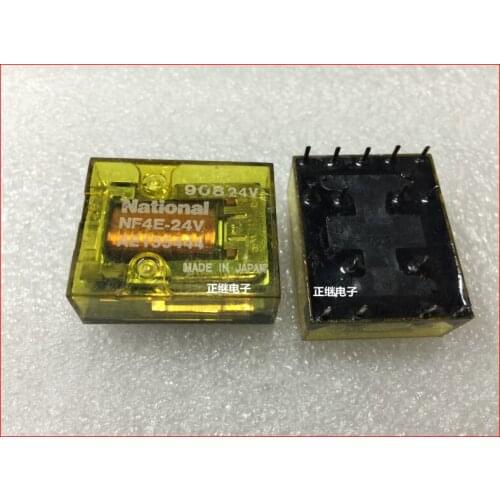 The new relay NF4E-24V 4 open 4 closed