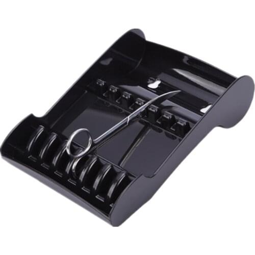 Salon Shears Stand Rack Case Hair Scissor Holder Organizer Storage Tray for Hairdresser with 2 Sucker New Arrival