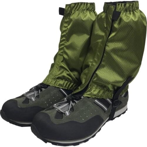 1 Pair Waterproof Outdoor Hiking Walking Climbing Hunting Snow Legging Gaiters Ski Gaiters