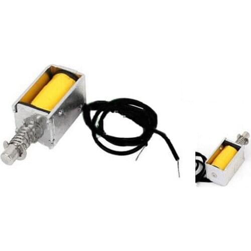 1pc HIO-0420L-05V06 Safe Electric Control Lock Pull-type Electromagnet Combination Lock Notepad Toy Lock