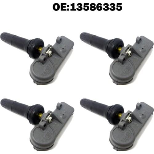 4 PCS Car Tire Pressure Monitor Sensor TPMS 13581558 25920615 13586335 25799331 for Chevy CAVALIER TRAX Colorado Buick Lacrosse