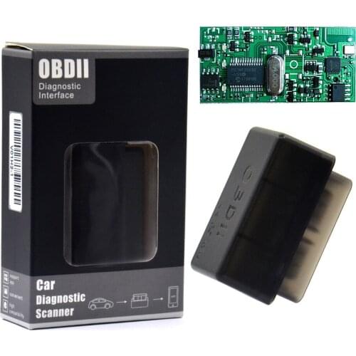 Factory Price V1.5 Super MINI ELM327 Bluetooth Real PIC18F25K80 Version 1.5 OBD2/OBDII for Android Car Code Scanner Good Packing