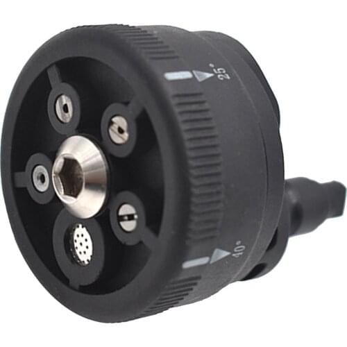 1 Piece 5-in-1 Rotary Pressure Washer Spray Nozzle Cleaning Stains 25° 40