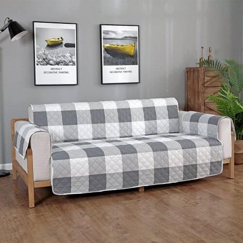 Plaid Geometric Sofa Cover Anti-dirty dustproof Sectional Sofa Cover For Living Room Modern Couch Armchair Sofa for pets dog