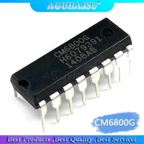 1pcs CM6800 CM6800G chip DIP-16 LCD Power Management integrated circuit