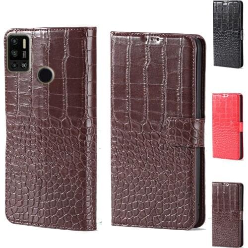 For Tecno Spark 5 Air Luxury Crocodile design Flip Leather Wallet Phone Case For Tecno Spark 6 Air Phone cover card slot