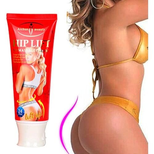 Aichun Ginger Extract Hip and Butt Enhancer Cream Big Ass Breast Buttocks Enlargement Cream Hip Up Butt Lift Massage Cream
