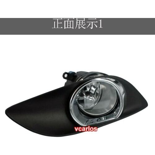 Eosuns Halogen Fog Lamp for Toyota Yaris Hatchback 2009-on, Top Quality Oem Design with Harness, Wiring Kit and Switch
