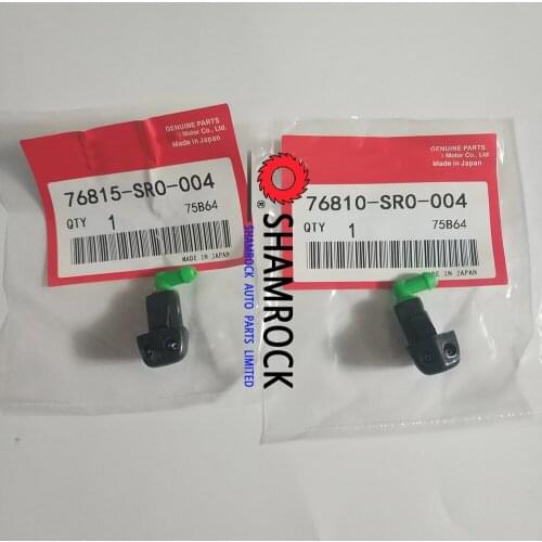 Original Windshield Washer Hood Nozzle Set OEM 76810-SR0-004/76815-SR0-004 fit for 1984-2001 Aacura Integra Hhonda Civic Accord