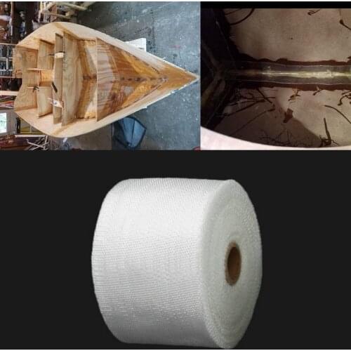 1 Roll Fiberglass Cloth Tape E-Glass 50mm Wide 30 Meters Long, Reinforcement E-Glass Plain Weave Fit DIY Boat/kayak Building