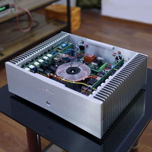 New FM801 Circuit Two Channel 250w/8 Ohm Post Amplifier