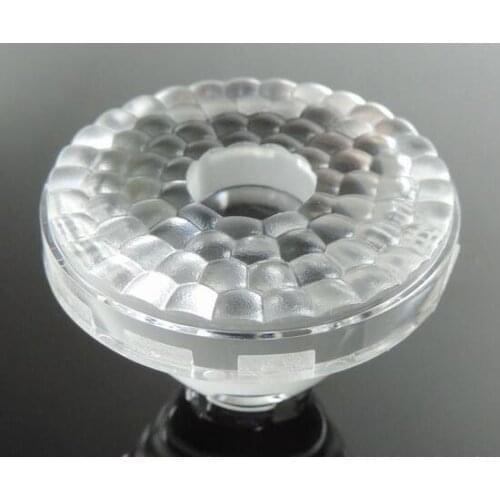 #OLSY-45 High quality LED Optical Lens, Size: 45X30.4mm, 22 degree, Bead surface, PMMA materials