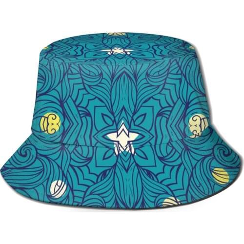 CINESSD Van Goghs Night Sky With Stars Bucket Hat Summer Hats Fisherman Hat Foldable Women Men Sunscreen Shade Caps