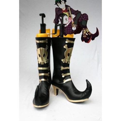Anime Ao no Exorcist shoes Blue Exorcist Amaimon Cosplay Boots