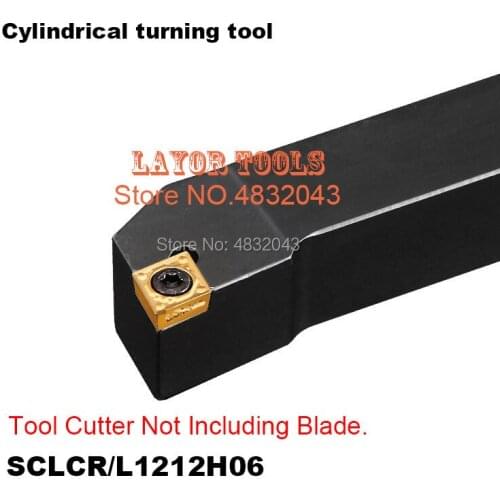 SCLCR1212H06 12*12mm Metal Lathe Cutting Tools Lathe Machine CNC Turning Tools External Turning Tool Holder S-Type SCLCR/L