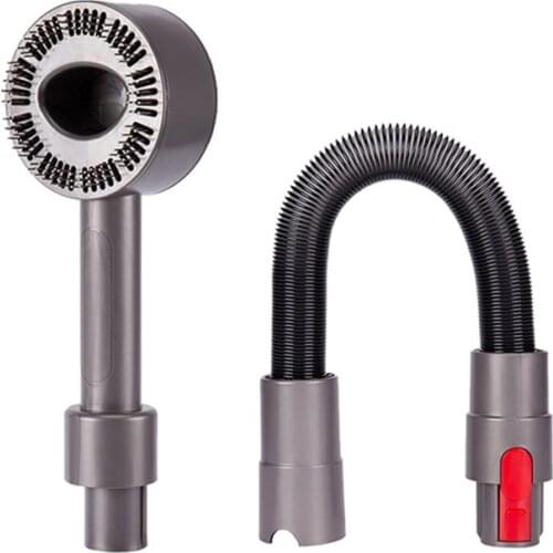 Groom Tool Dog Pet Brush and Flexible Extension Hose for Dyson V7 V8 V10 V11 Vacuum Cleaner Accessories