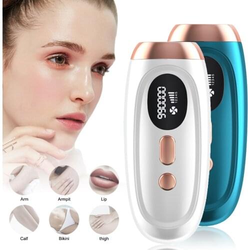 IPL Hair Removal Device 5-level Painless Hair Remover Light Sensor Device Large Display Gentle And Painless For Arms Legs Back