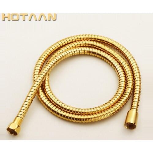 High quality 1.5M Stainless Steel Flexible Shower Hose pipe Double Lock with EPDM Inner Tubes Free Shipping,Wholesale YT-5155