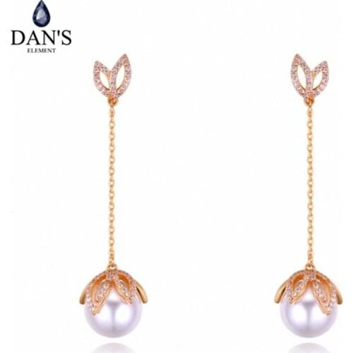 DANS ELEMENT 3 Colors Real Big Brand AAA Zirconia Micro Inlays Beetle Stud Earrings for Women Insect 131813