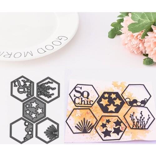 Star Metal Cutting Dies Embossing Scrapbooking Stencil Craft Cut Dies For DIY Card Handmade