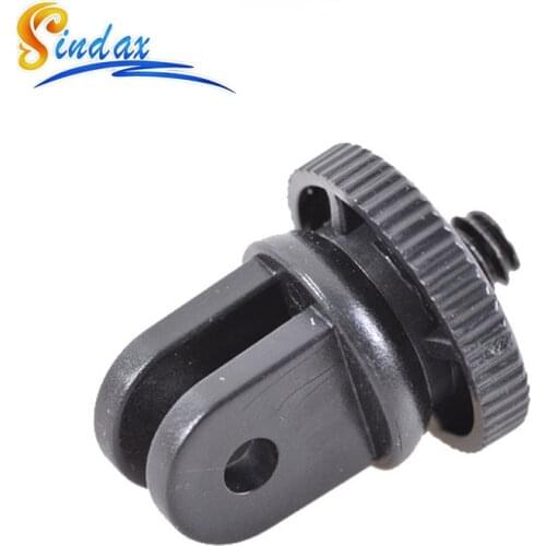 DVR car suction cup adapter Mini Tripod Monopod Mount Adapter for Car suction cup Adapter Black For Gopro Xiaomi yi sj7000