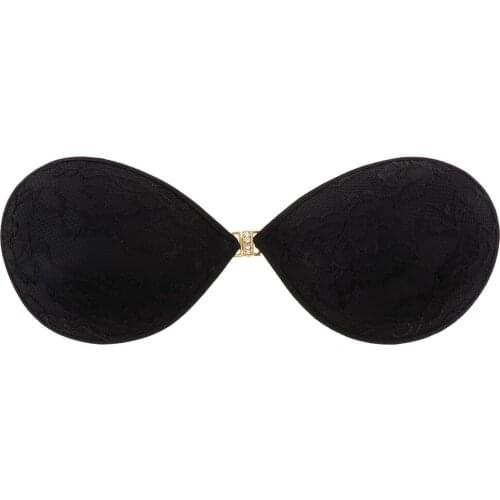 1pcs Strapless Bra Accessories Self Adhesive Backless Silicone Push up Sexy Bra for Women Bust Front Closure Invisible Lingerie