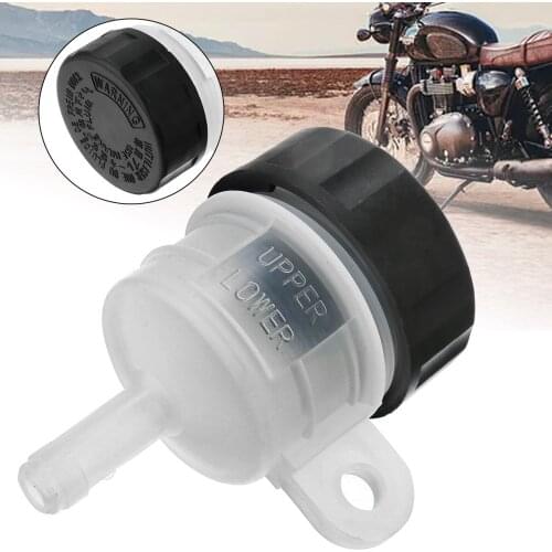 For YAMAHA SRX600 1986 1pc Motorcycle Foot Rear Brake Master Cylinder Tank Oil Cup Fluid Bottle Reservoir Accessories Parts