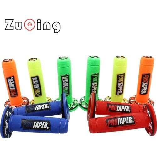 5 Colors Option Handle Grip Protaper Motorcycle Protaper Dirt Pit Bike Motocross 7/8" Rubber Gel Hand Grips Brake Hands