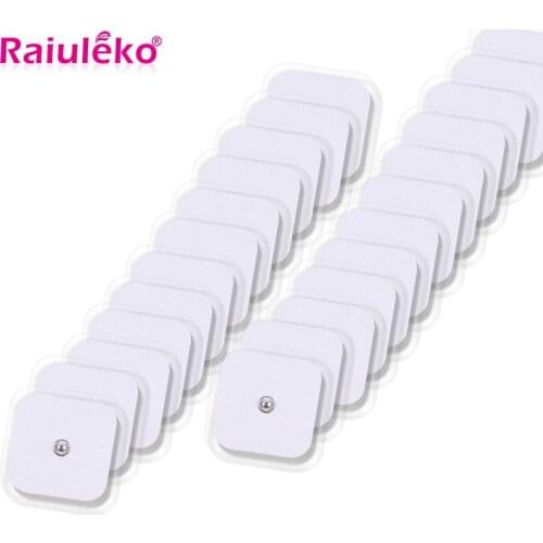 50/100Pcs Massager Patch Electrode Pads EMS Tens Pulse Acupuncture Physiotherapy Machine Nerve Muscle Stimulator Slimming Gel