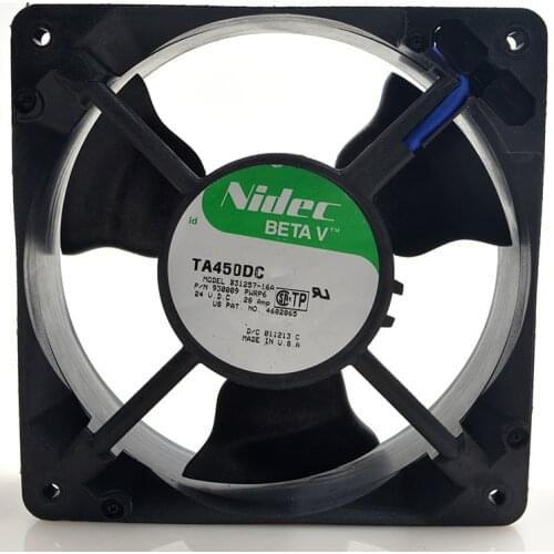 FOR NIDEC TA450DC B31257-16A 12cm 24V 0.28A 12038 Inverter cooling Fan