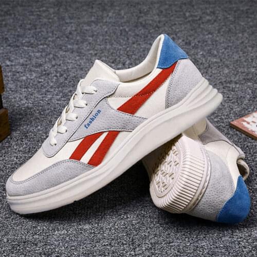 Men Casual Breathable Sneakers Lace Up Canvas Shoes Student Outdoor White Running Sports Single Shoes Zapatillas Hombre