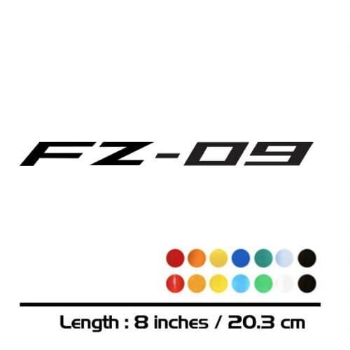 Motorcycle sticker bike Fuel tank Wheels helmet fairing Luggage MOTO car accessories reflective sign decal For YAMAHA FZ-09 FZ09