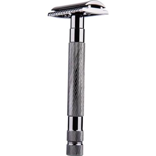 Kapmore Men Razor Safety Portable Zinc Alloy Manual Razor Shaving Razor Classic Face Razor Male Beauty Tools for Bathroom