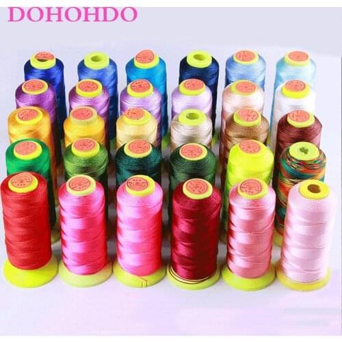 0.2mm 0.4mm 0.6mm 0.8mm 1mm Nylon Cord Polyester Cord Sewing Thread For Rope Silk Beading String For DIY Jewelry Costume Making