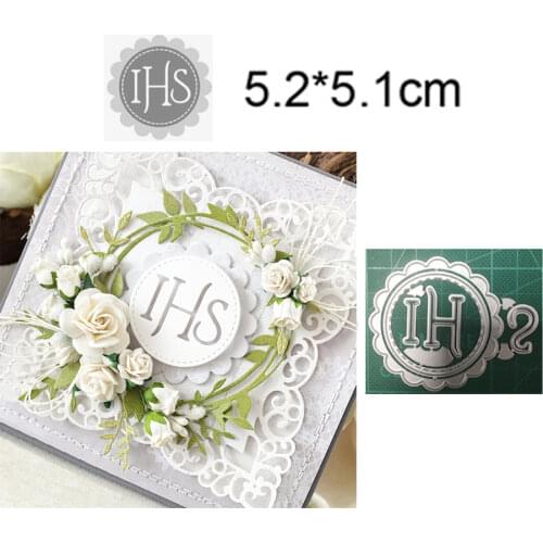 Metal Cutting Dies Stencils for DIY Scrapbooking/photo Album IHS Religious Easter Decorative Embossing DIY Paper Card