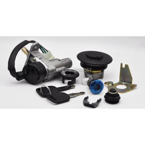 Ignition Switch Lock Key Set for Scooter B08 B09 Cayman Jet West Scooter QJ B08 Keeway Fact 50 RY8 Vento Vmoto Monza JP50 TS-B08