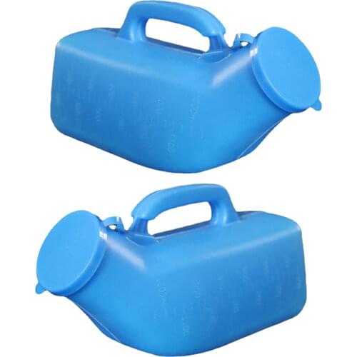 Universal Urinal 1200ml Big Capacity Portable Strong Sealing Reusable Outdoor Urine Collector Bottle Camping Travel Urinal