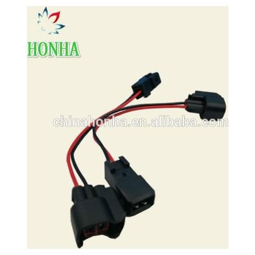 USCAR EV6 Female to EV1 Male Fuel Injector Connectors Adapters LS1 LS6 LT1 EV1 Engine wire Harness to LS2 LS3 LS7 EV6 Adaptor
